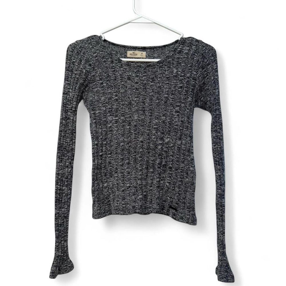 Hollister Dark Gray Long Sleeve Top